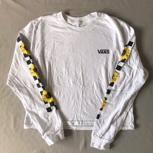 VANS Sunflower Long Sleeve Tee
